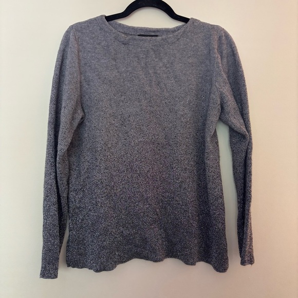 Liz Claiborne Tops - Liz Claiborne Career Metallic Knit Long Sleeve Top – Size L